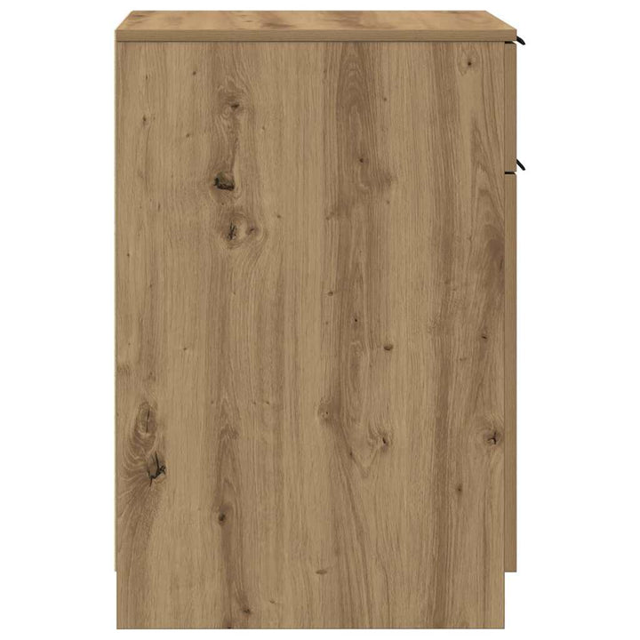 skrivebord 33x50x75 cm konstrueret træ kunsteg