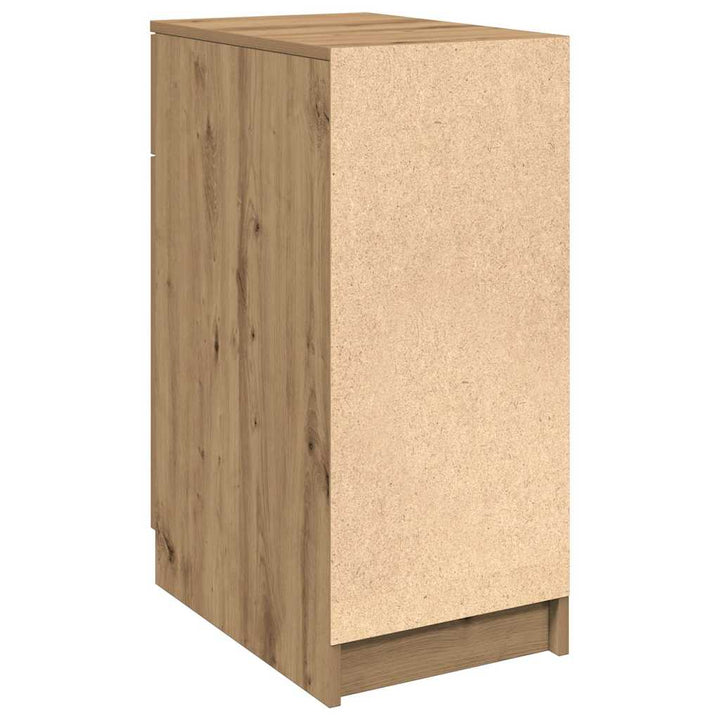 skrivebord 33x50x75 cm konstrueret træ kunsteg