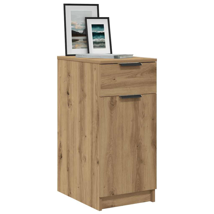 skrivebord 33x50x75 cm konstrueret træ kunsteg