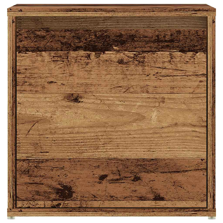 opbevaringsskab 40,5x40x40 cm konstrueret træ gammelt træ-look