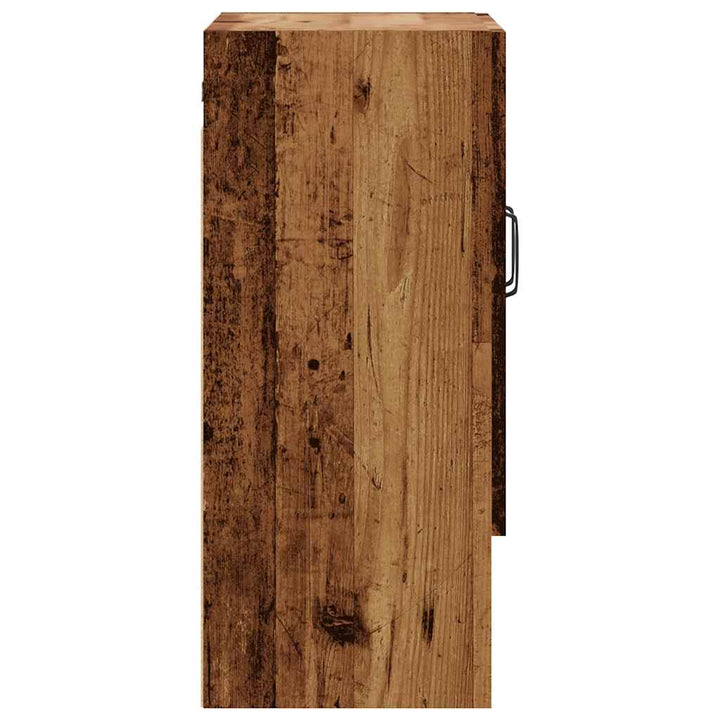 vægskab 60x31x70 cm konstrueret træ gammelt træ