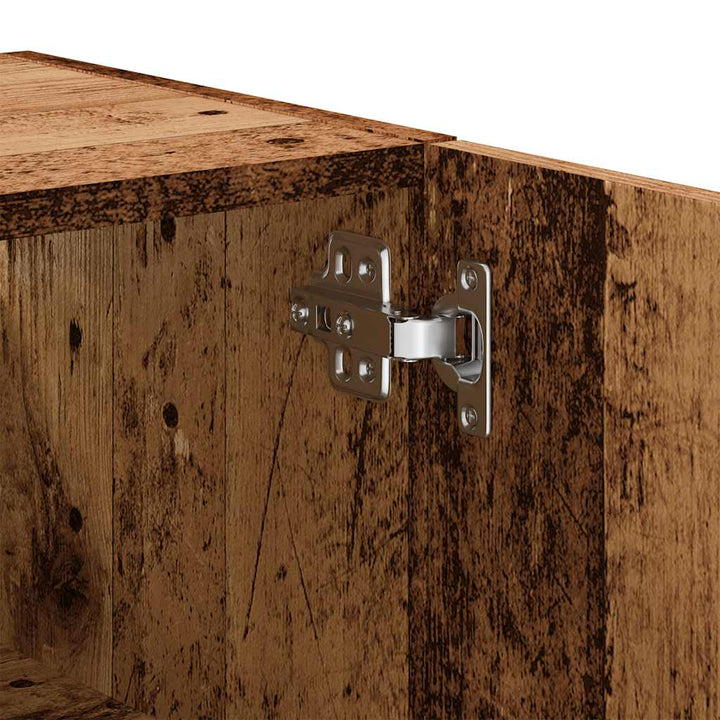 vægskab 60x31x70 cm konstrueret træ gammelt træ