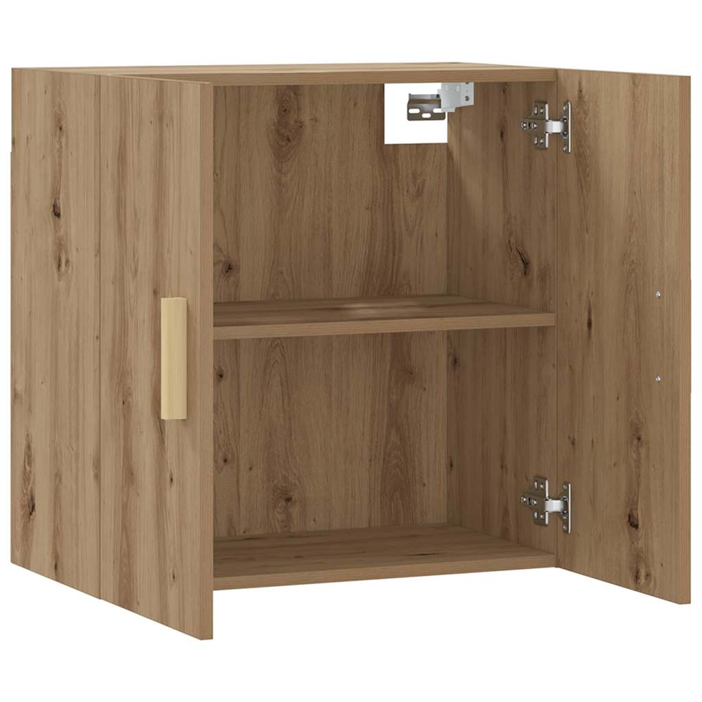 vægskab 60x31x60 cm konstrueret træ kunsteg