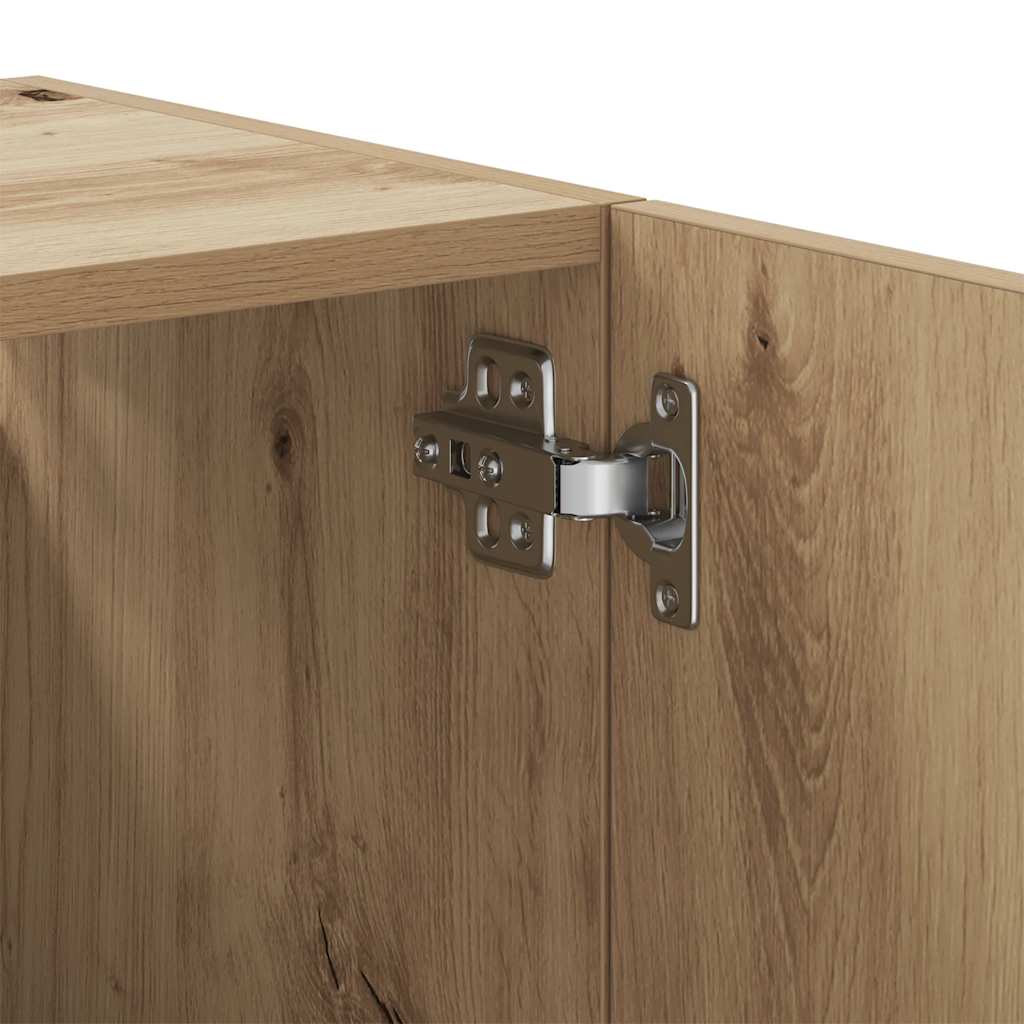vægskab 60x31x60 cm konstrueret træ kunsteg