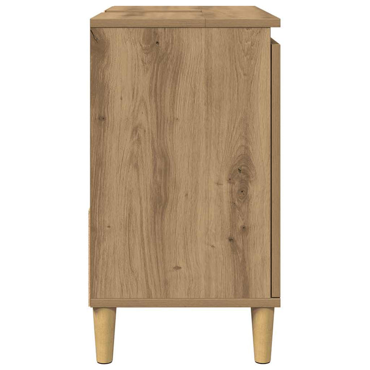 underskab til vask 65x33x60 cm konstrueret træ kunsteg