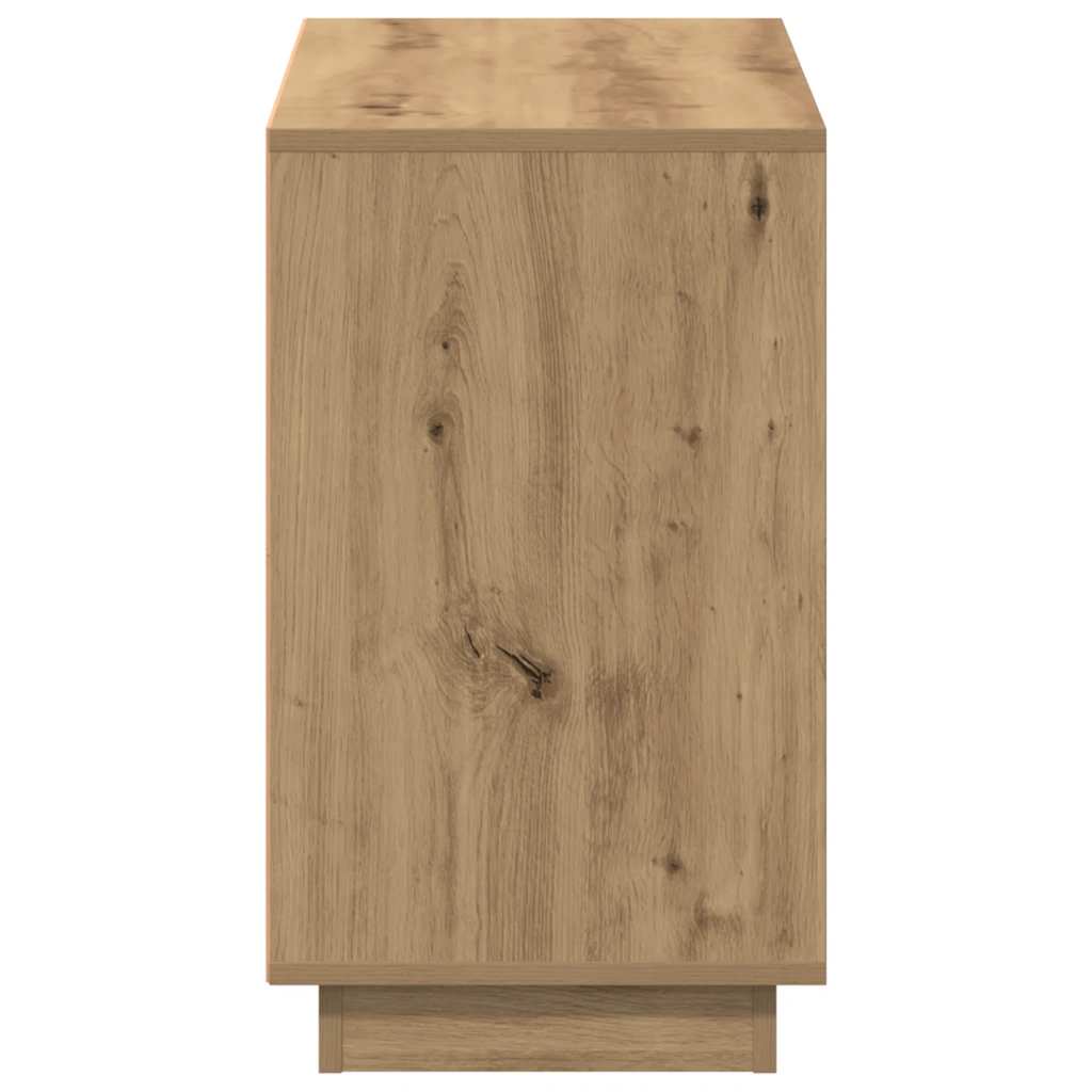 skænk 102x35x60 cm konstrueret træ kunsteg