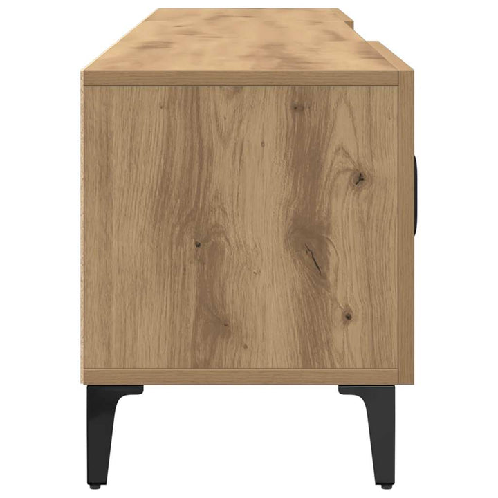 tv-bord 180x31,5x40 cm konstrueret træ gammelt trælook