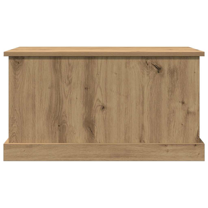 opbevaringskasse 70x40x38 cm konstrueret træ kunsteg