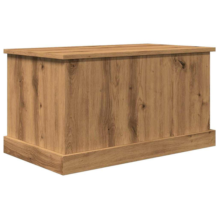 opbevaringskasse 70x40x38 cm konstrueret træ kunsteg