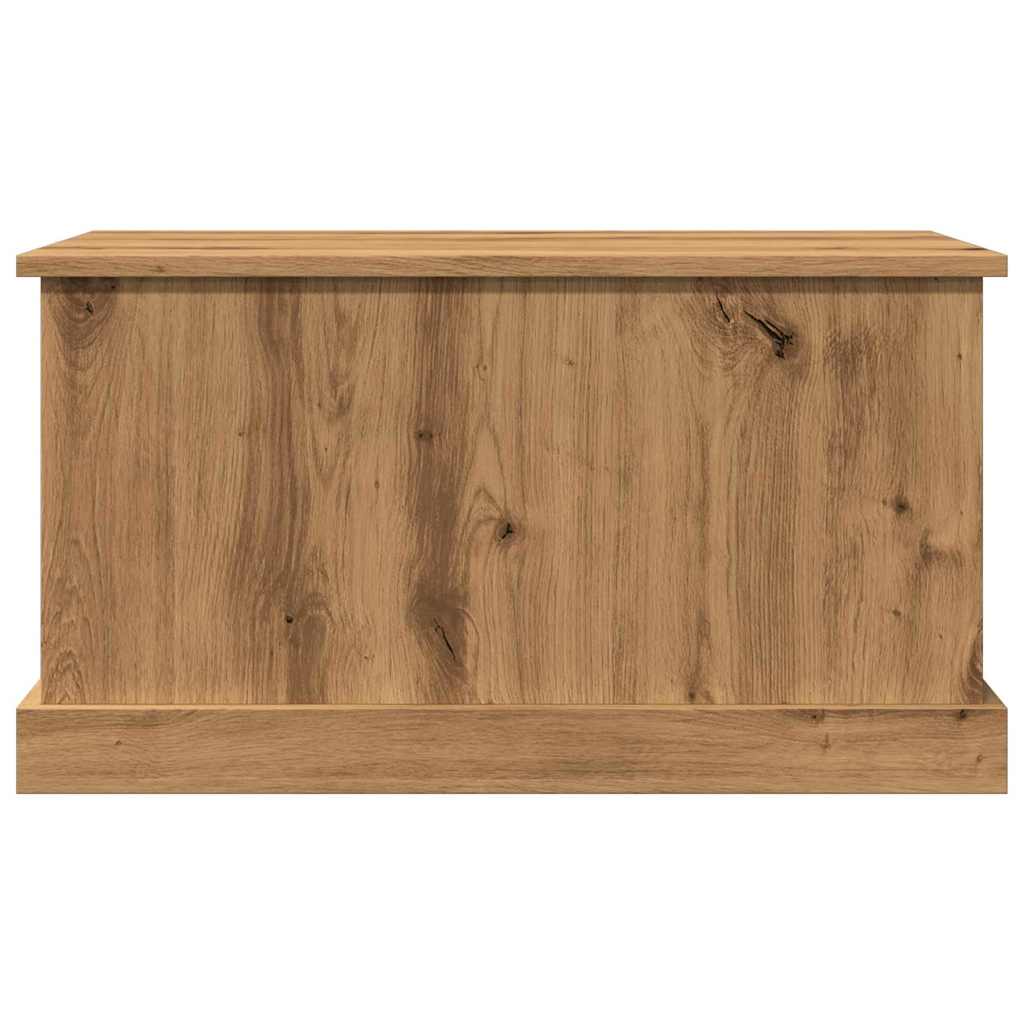 opbevaringskasse 70x40x38 cm konstrueret træ kunsteg