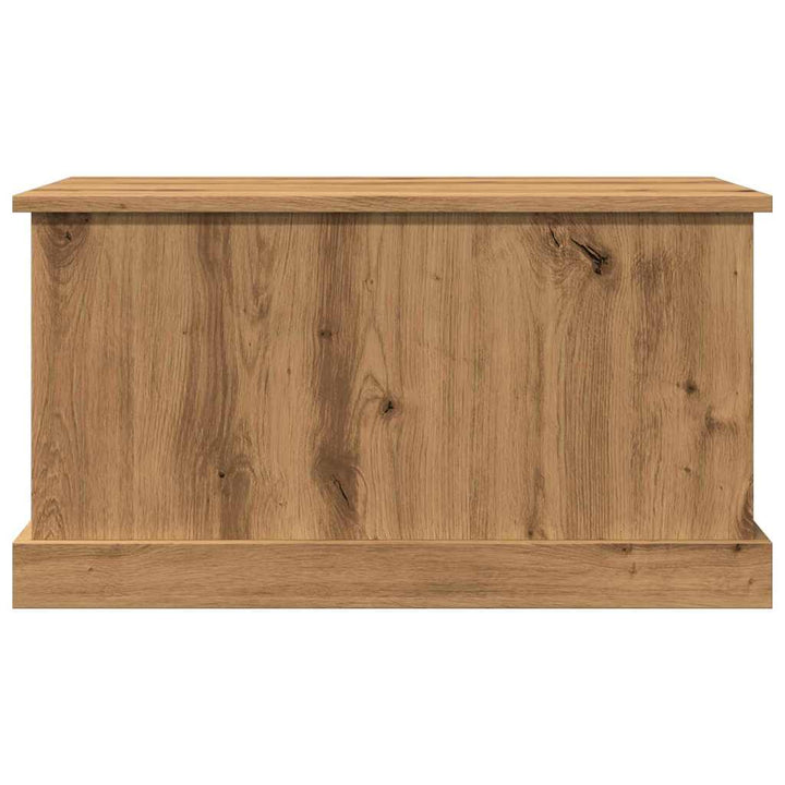 opbevaringskasse 70x40x38 cm konstrueret træ kunsteg