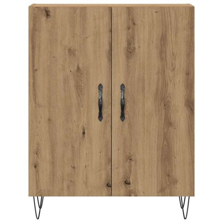 skab 69,5x34x90 cm konstrueret træ kunsteg