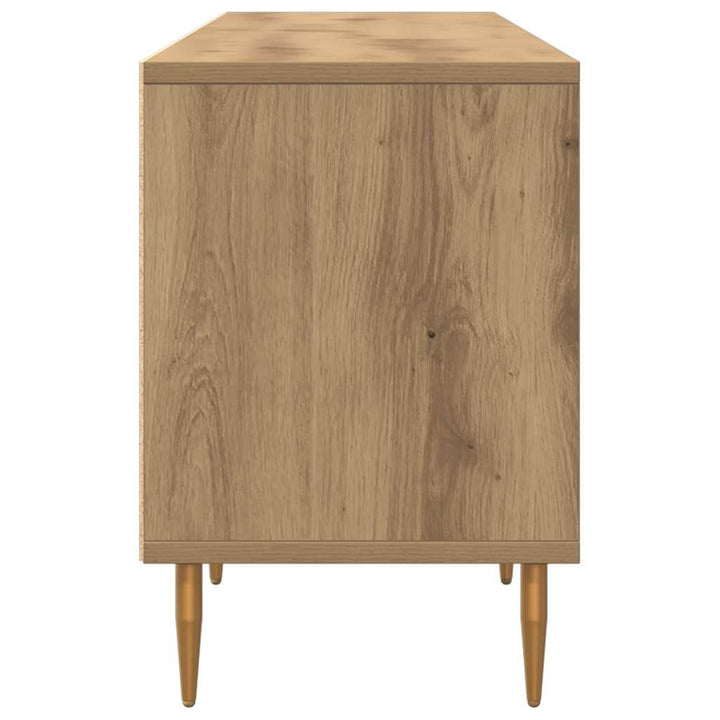 tv-bord 150x30x44,5 cm konstrueret træ kunsteg