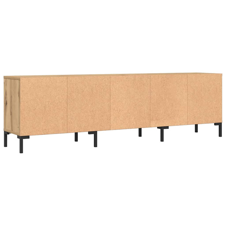 tv-bord 150x30x44,5 cm konstrueret træ kunsteg