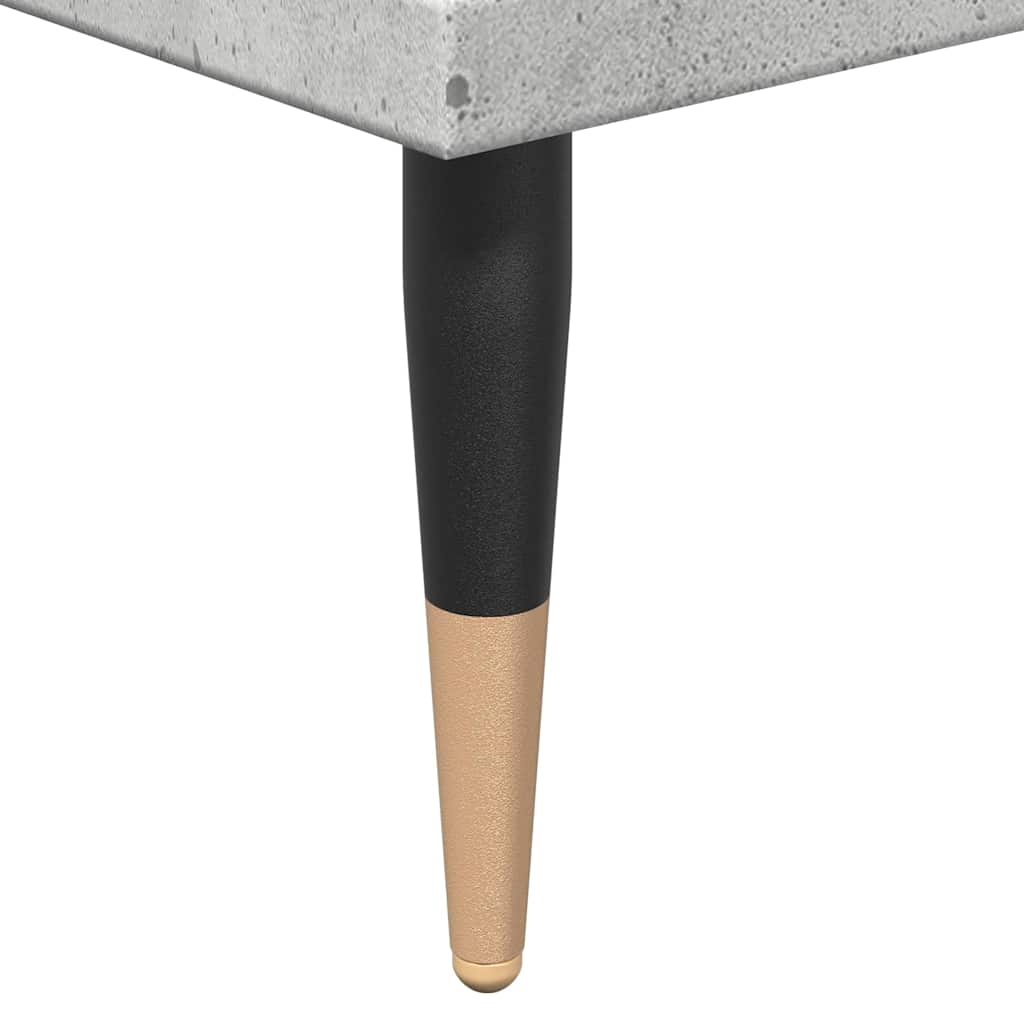 badeværelsesskab 65x33x60 cm konstrueret træ betongrå