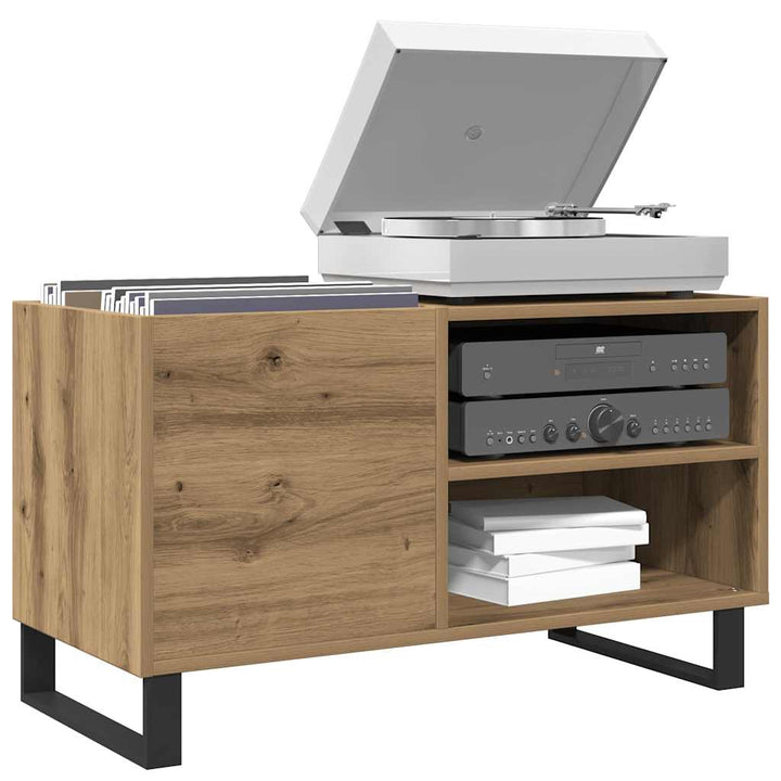 vinylskab 84,5x38x48 cm konstrueret træ kunsteg