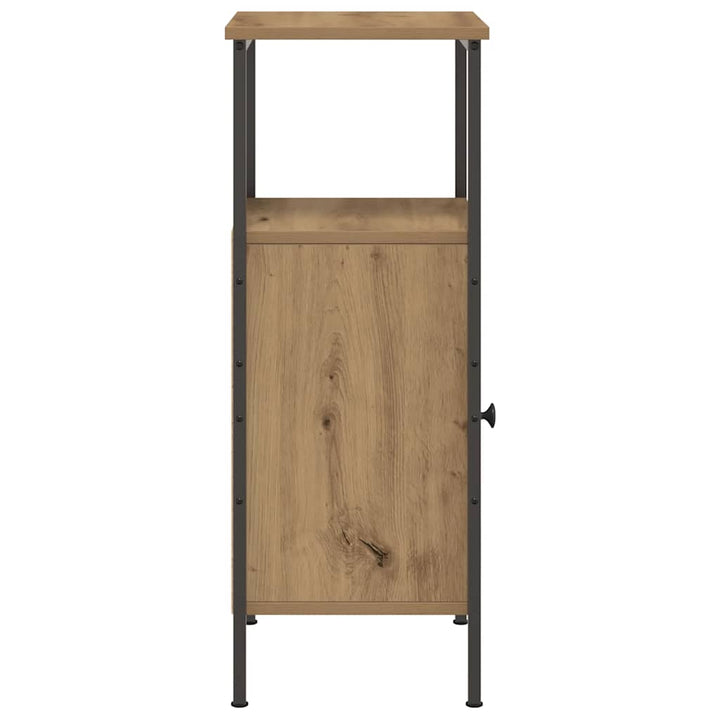 sengeborde 2 stk. 41x31x80 cm konstrueret træ kunsteg
