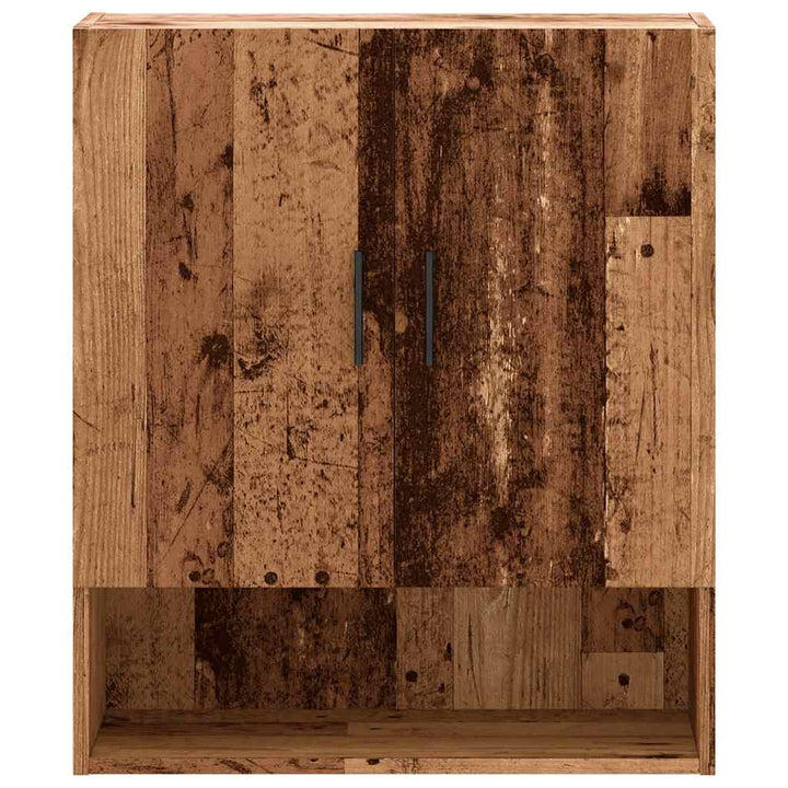 vægskab 60x31x70 cm konstrueret træ gammelt træ