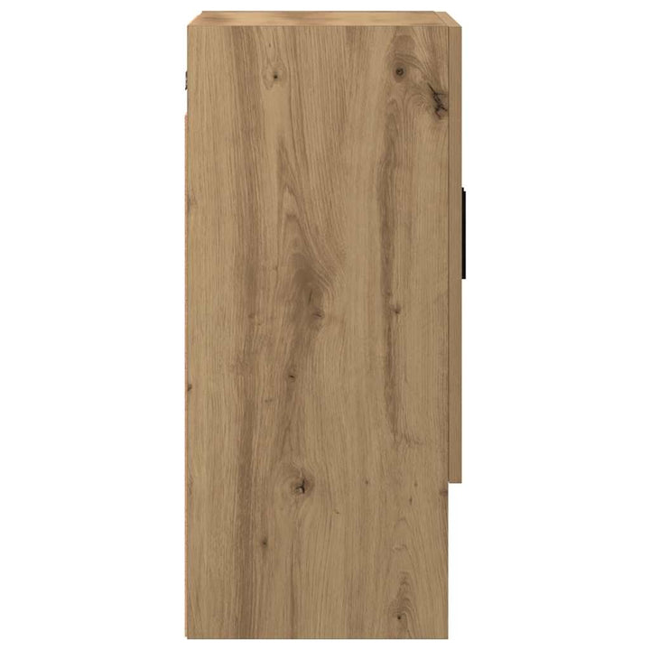 vægskab 60x31x70 cm konstrueret træ artisan egetræsfarve