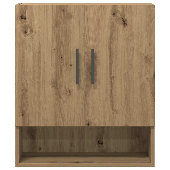 vægskab 60x31x70 cm konstrueret træ artisan egetræsfarve