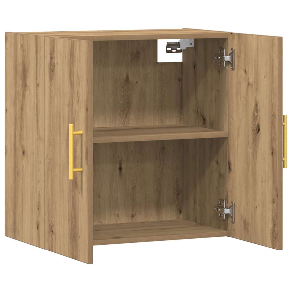 vægskab 60x31x60 cm konstrueret træ kunsteg