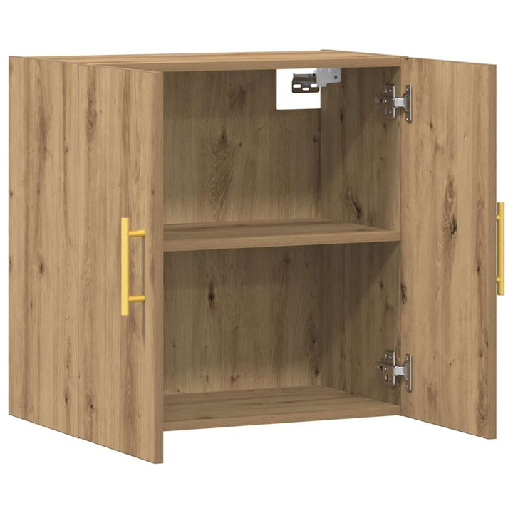 vægskab 60x31x60 cm konstrueret træ kunsteg