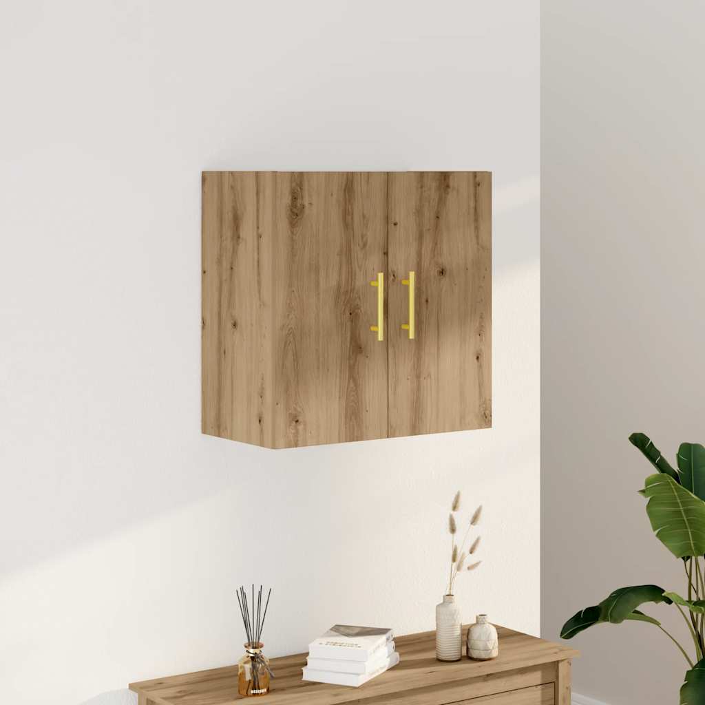 vægskab 60x31x60 cm konstrueret træ kunsteg