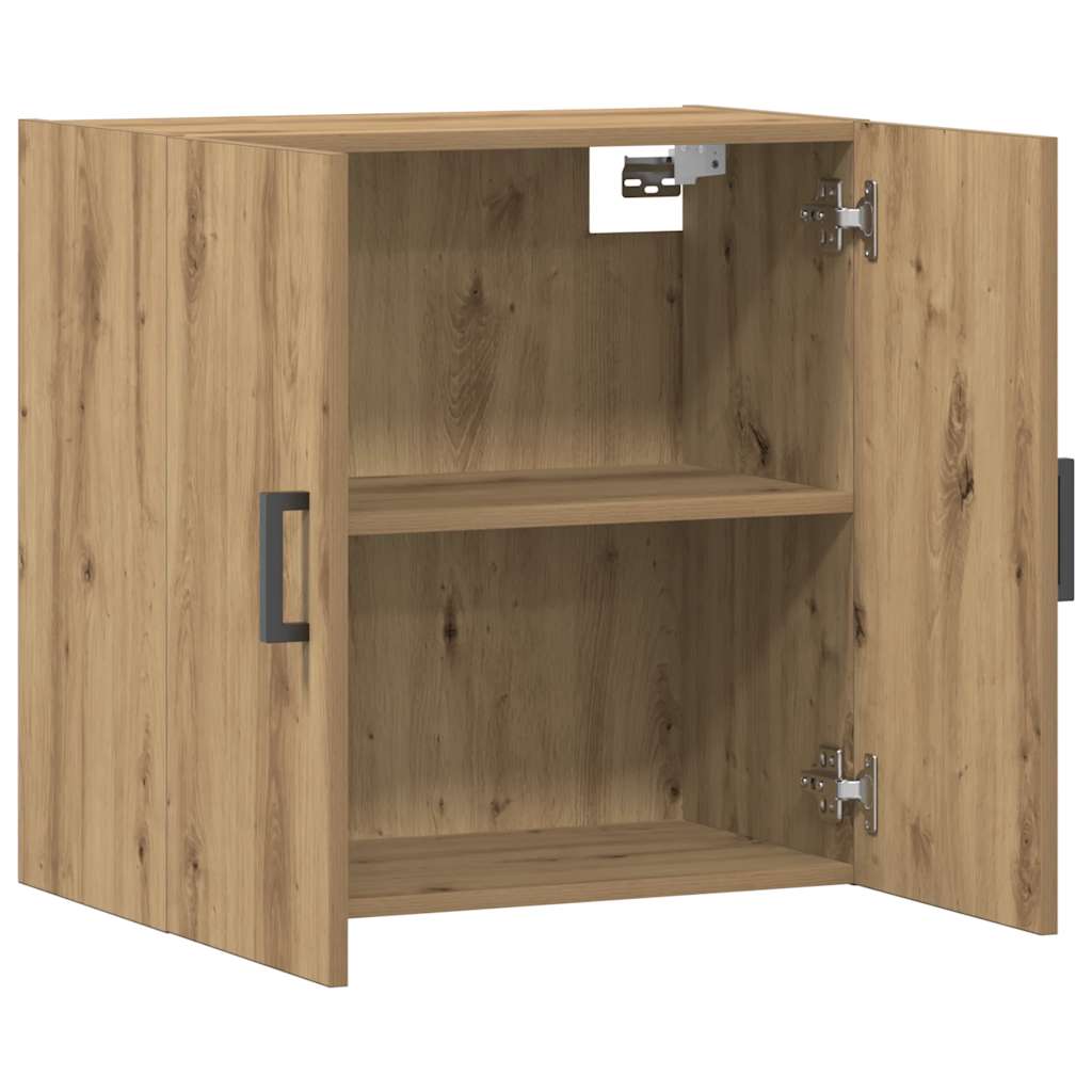 vægskab 60x31x60 cm konstrueret træ kunsteg