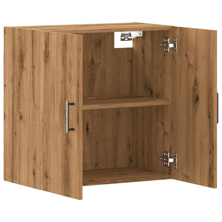 vægskab 60x31x60 cm konstrueret træ kunsteg