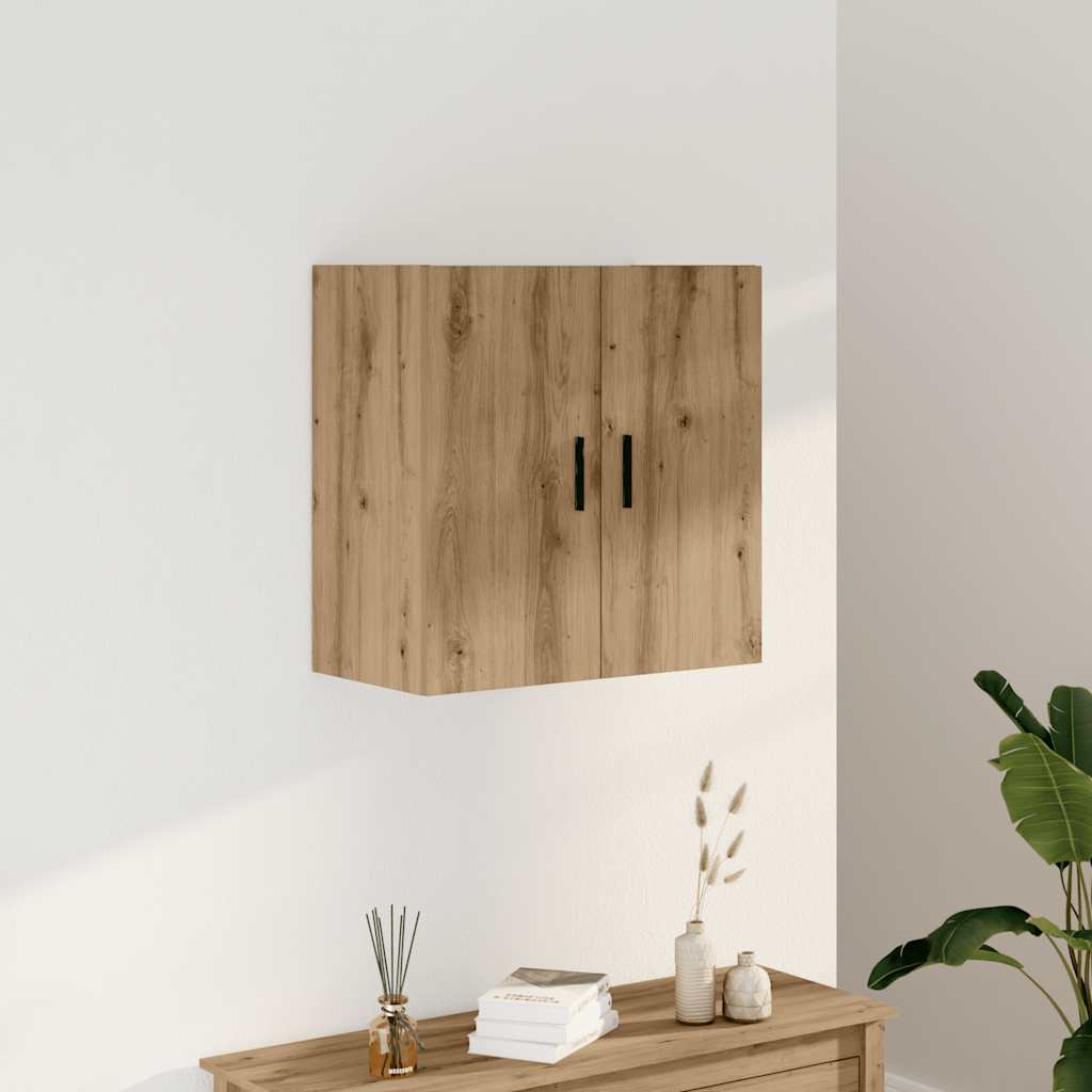 vægskab 60x31x60 cm konstrueret træ kunsteg