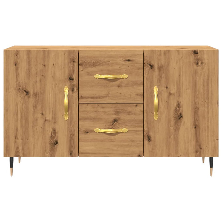 skænk 100x36x60 cm konstrueret træ kunsteg
