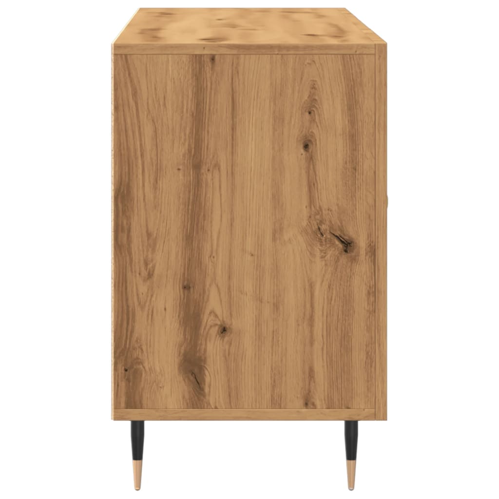 skænk 100x36x60 cm konstrueret træ kunsteg