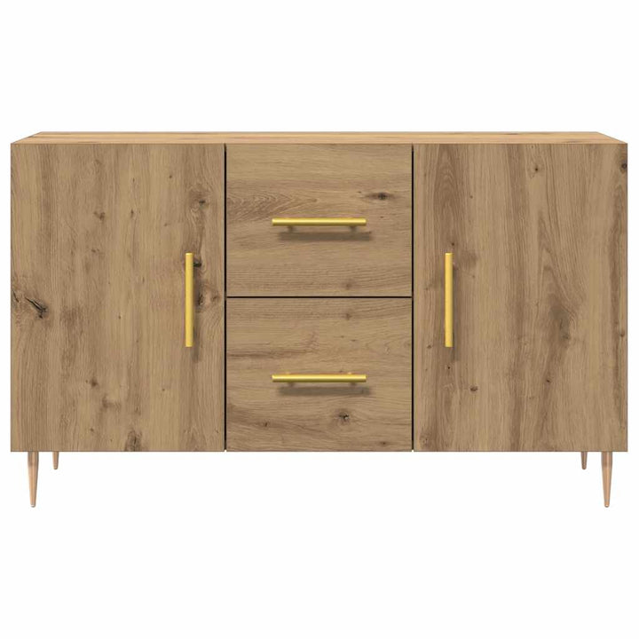 skænk 100x36x60 cm konstrueret træ kunsteg