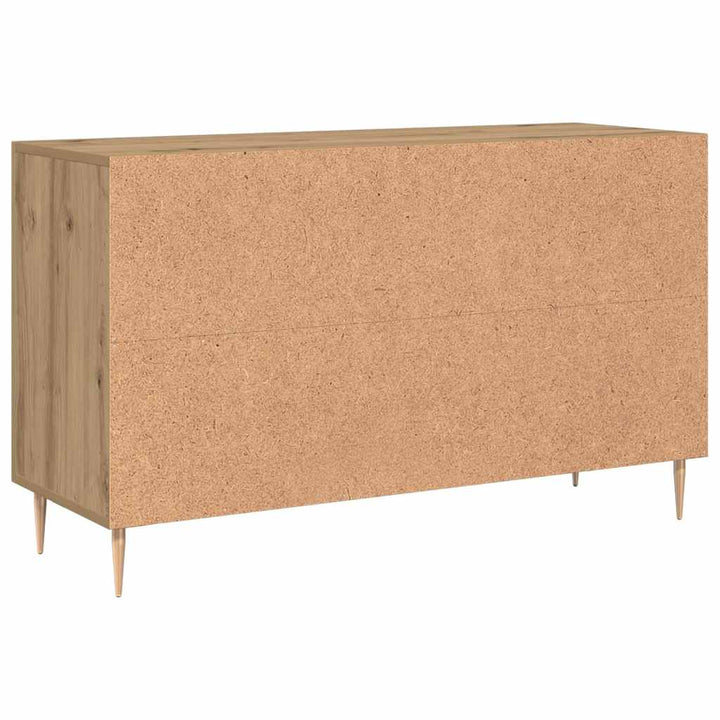 skænk 100x36x60 cm konstrueret træ kunsteg