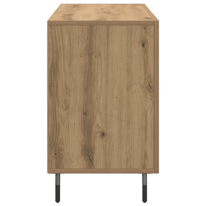 skænk 100x36x60 cm konstrueret træ egetræsfarve