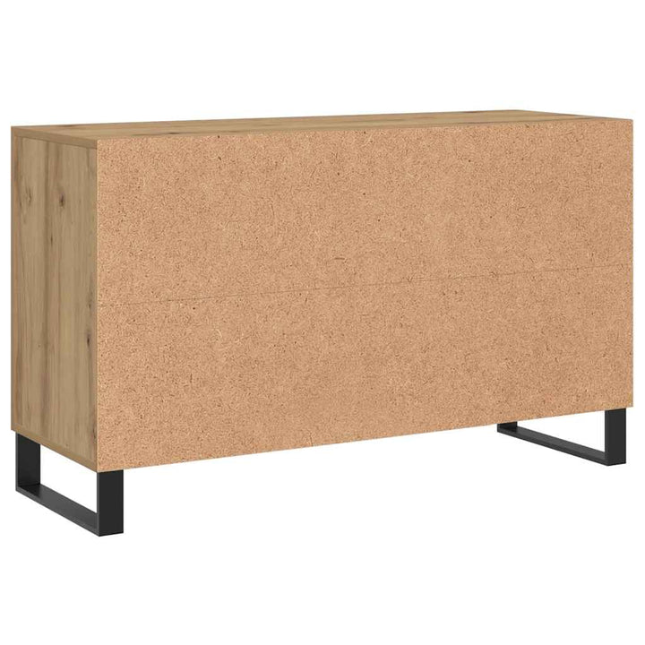 skænk 100x36x60 cm konstrueret træ kunsteg
