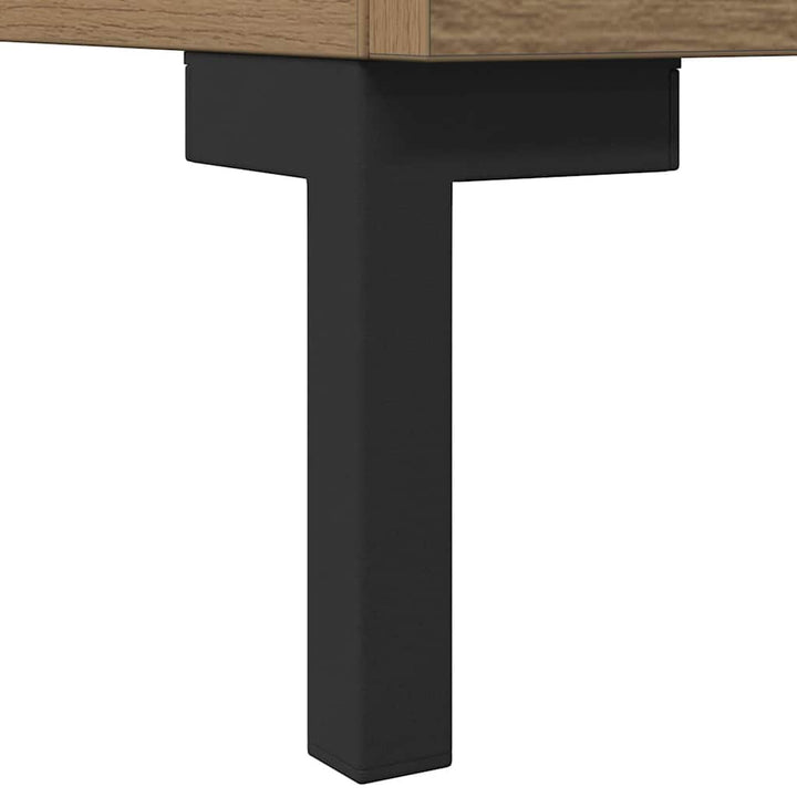 tv-bord 150x30x50 cm konstrueret træ kunsteg