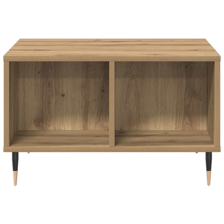 sofabord 60x50x36,5 cm konstrueret træ kunsteg