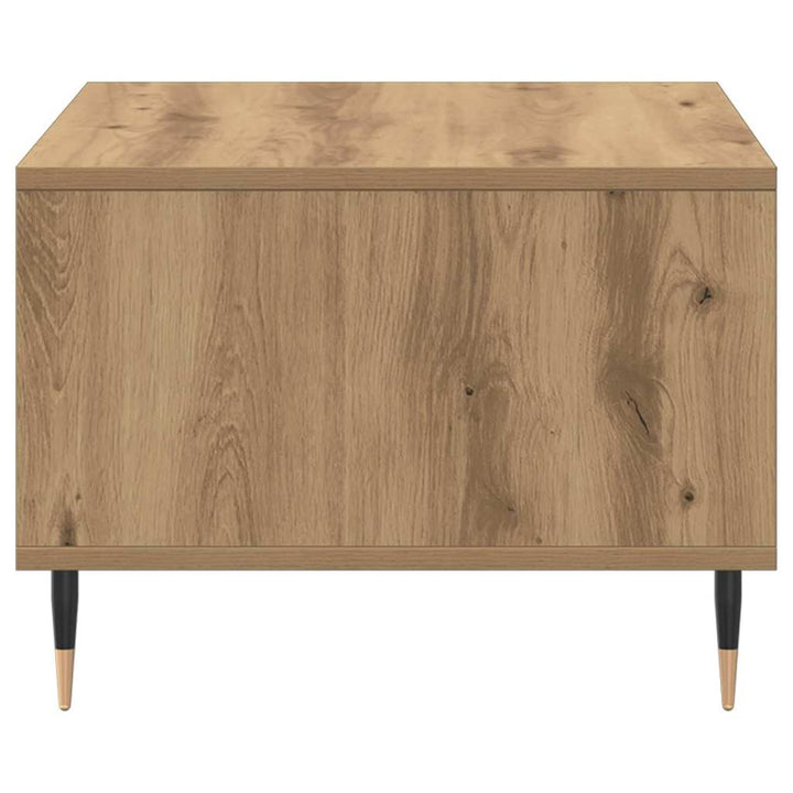 sofabord 60x50x36,5 cm konstrueret træ kunsteg