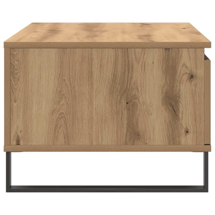 sofabord 90x50x36,5 cm konstrueret træ kunsteg