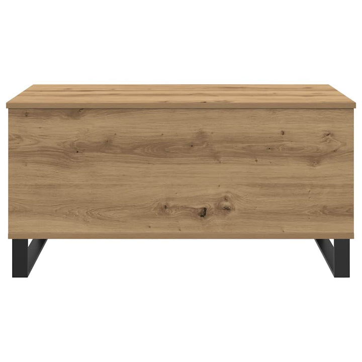 sofabord 90x44,5x45 cm konstrueret træ kunsteg