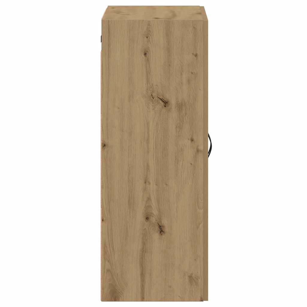 vægskab 69,5x34x90 cm konstrueret træ kunsteg