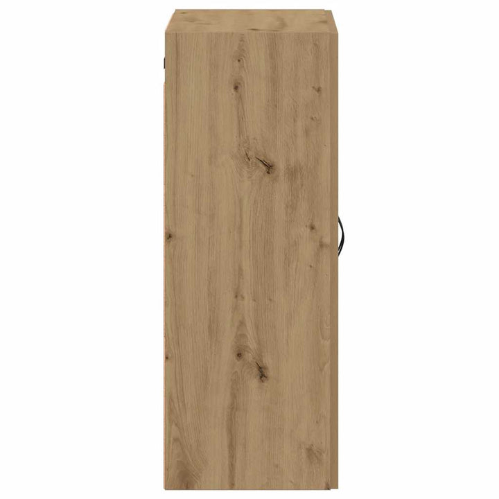 vægskab 69,5x34x90 cm konstrueret træ kunsteg