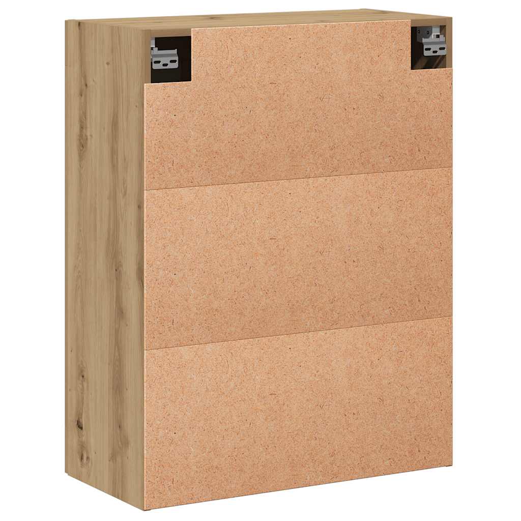vægskab 69,5x34x90 cm konstrueret træ kunsteg