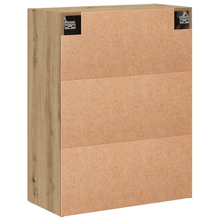 vægskab 69,5x34x90 cm konstrueret træ kunsteg