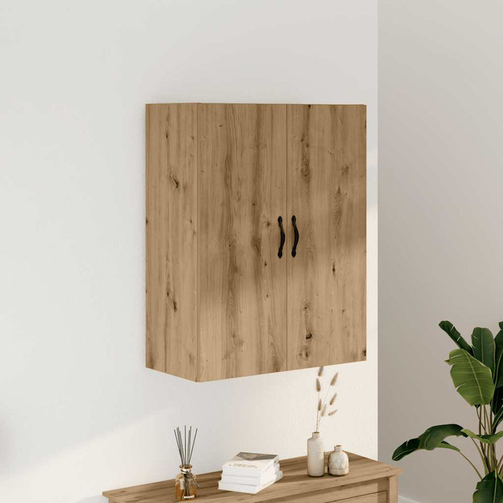 vægskab 69,5x34x90 cm konstrueret træ kunsteg