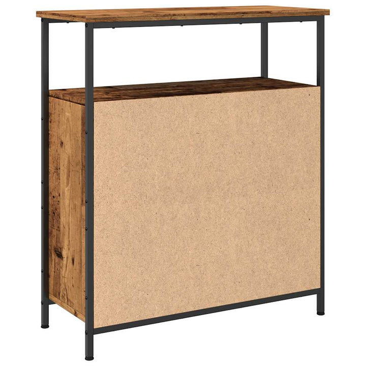 skab 70x30x80 cm konstrueret træ antikt trælook