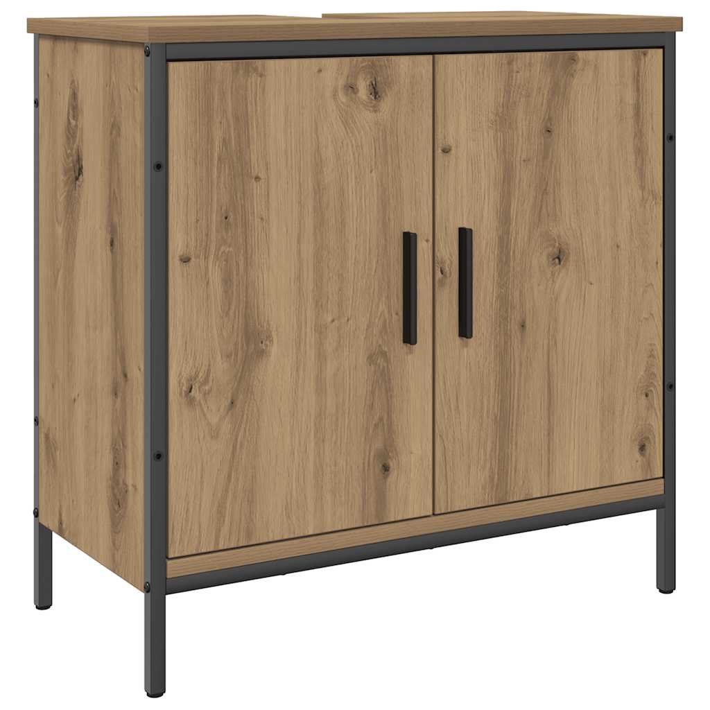 vaskeskab 60x30x60 cm konstrueret træ kunsteg