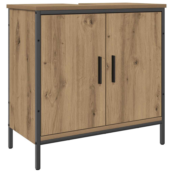 vaskeskab 60x30x60 cm konstrueret træ kunsteg