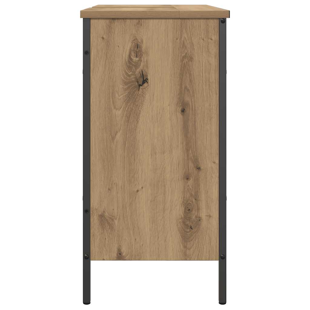 vaskeskab 60x30x60 cm konstrueret træ kunsteg